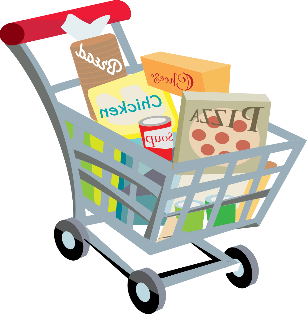 227 2278719 full grocery cart clipart shopping cart png download